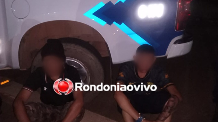 RASTREAMENTO: Adolescentes são detidos no Morar Melhor após roubo de motocicleta na 'Leste'