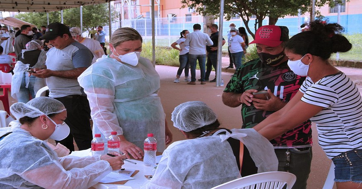 ORGULHO DO MADEIRA: Mais de 380 pessoas participaram da testagem rápida para covid-19