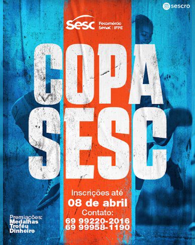 OPORTUNIDADE: As inscrições para a Copa Sesc de Esportes 2024 estão abertas  