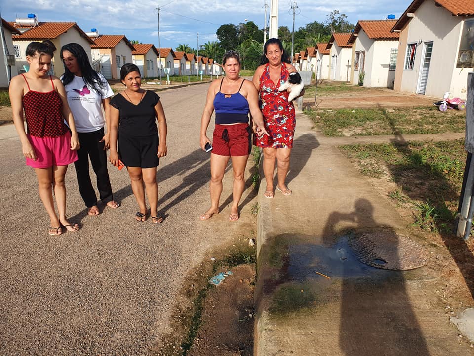 INSALUBRE: Moradores do Cristal da Calama pedem solução para esgoto estourado há semanas