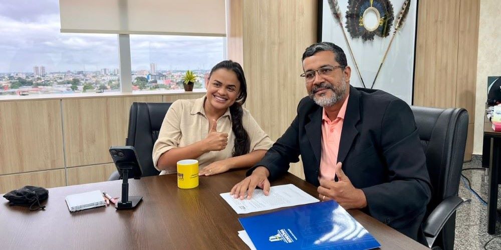 TAISSA SOUSA: Deputada recebe vereador de Guajará-Mirim para ouvir demandas da região