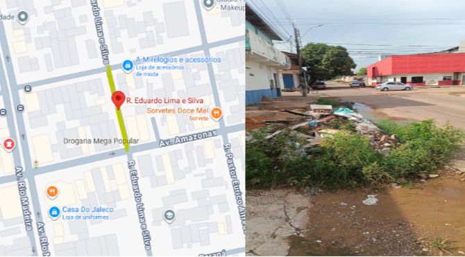 GEDEÃO NEGREIROS: Vereador solicita limpeza e roçagem em rua do bairro Agenor de Carvalho