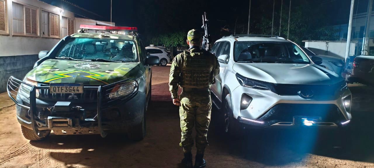 EM GUAJARÁ-MIRIM: Operação protetor das divisas e fronteiras recupera veículo roubado