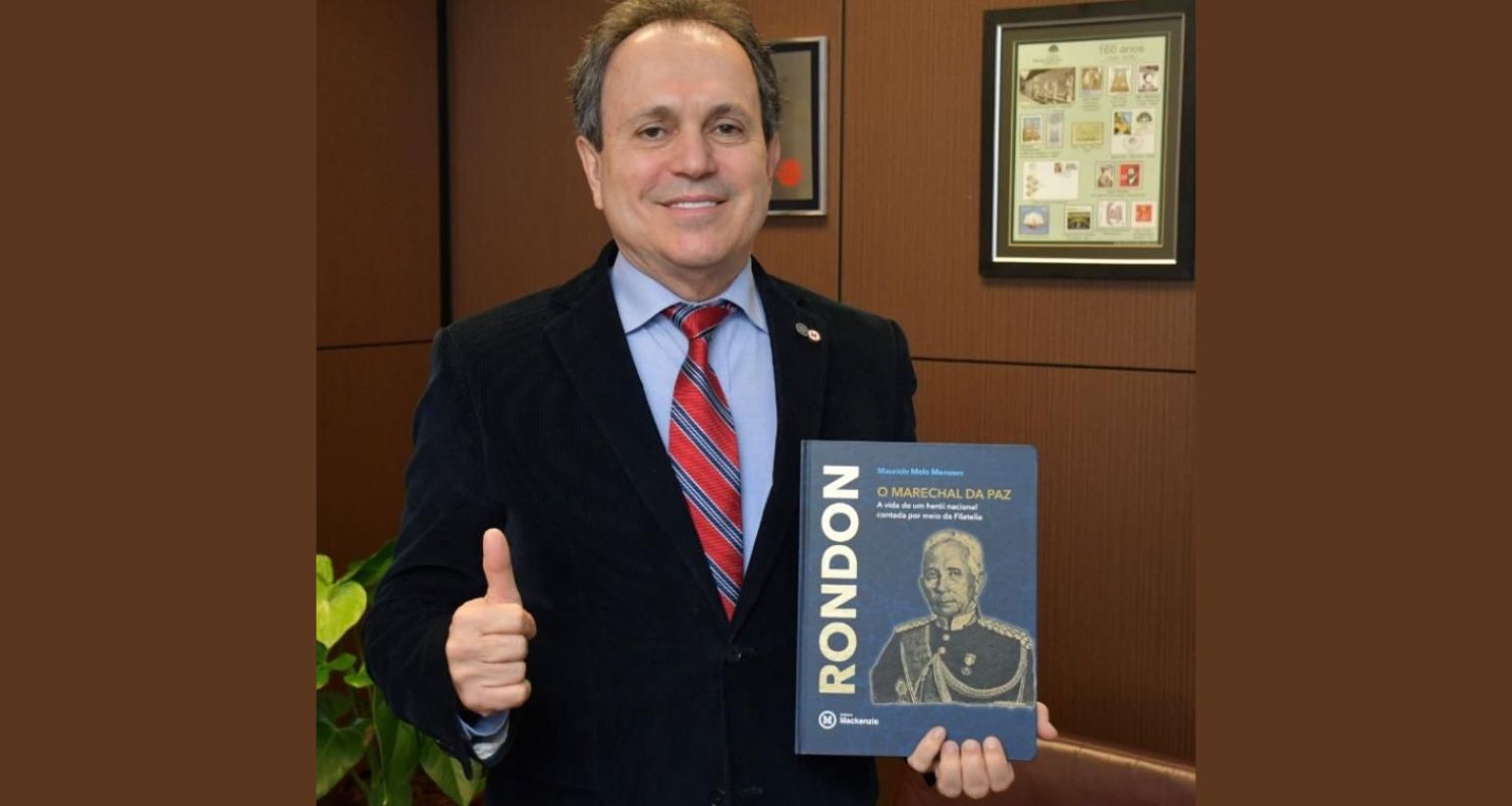 LANÇAMENTO: Livro de Maurício Melo conta a vida de Marechal Rondon em selos postais