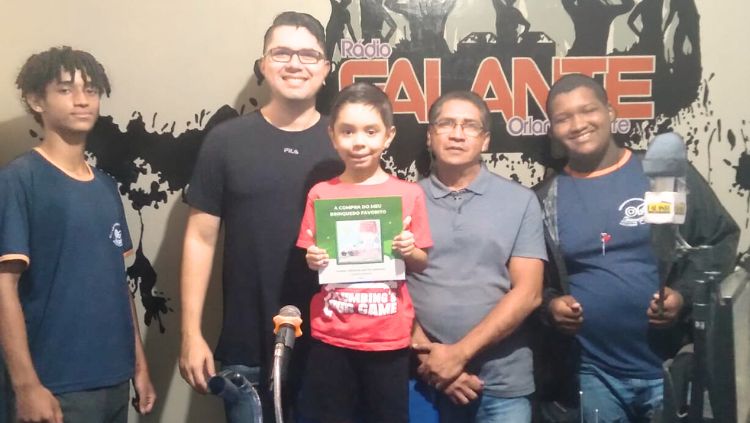 LITERATURA INFANTIL: Daniel Mêisson, de 05 anos, lança livro infantil; obra foi divulgada na Rádio Falante