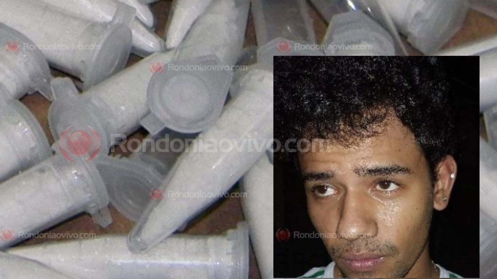 ORGULHO DO MADEIRA: PM prende acusado de tráfico de drogas com 25 pinos de cocaína 