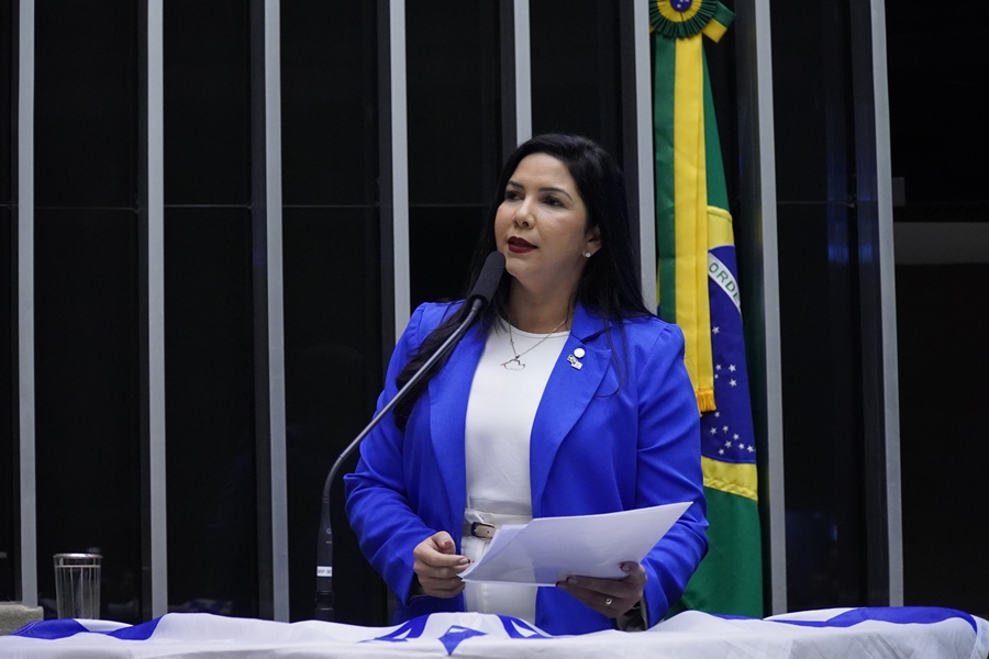 CRISTIANE LOPES: Deputada participa de sessão solene em comemoração à criação do estado de Israel