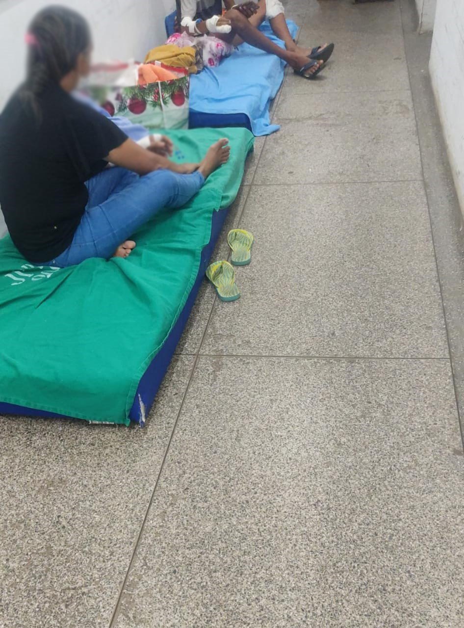 SOCORRO: Pacientes relatam falta de leito e acomodação adequada no Hospital João Paulo II