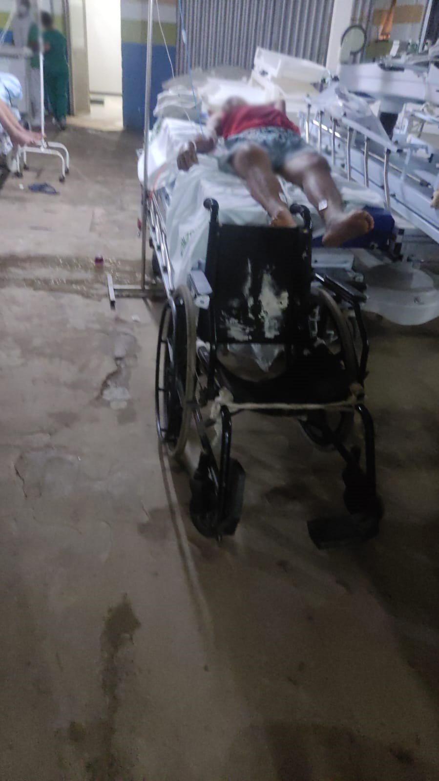 SOCORRO: Pacientes relatam falta de leito e acomodação adequada no Hospital João Paulo II