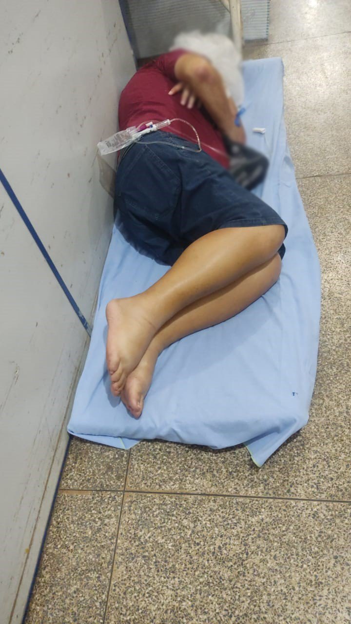 SOCORRO: Pacientes relatam falta de leito e acomodação adequada no Hospital João Paulo II