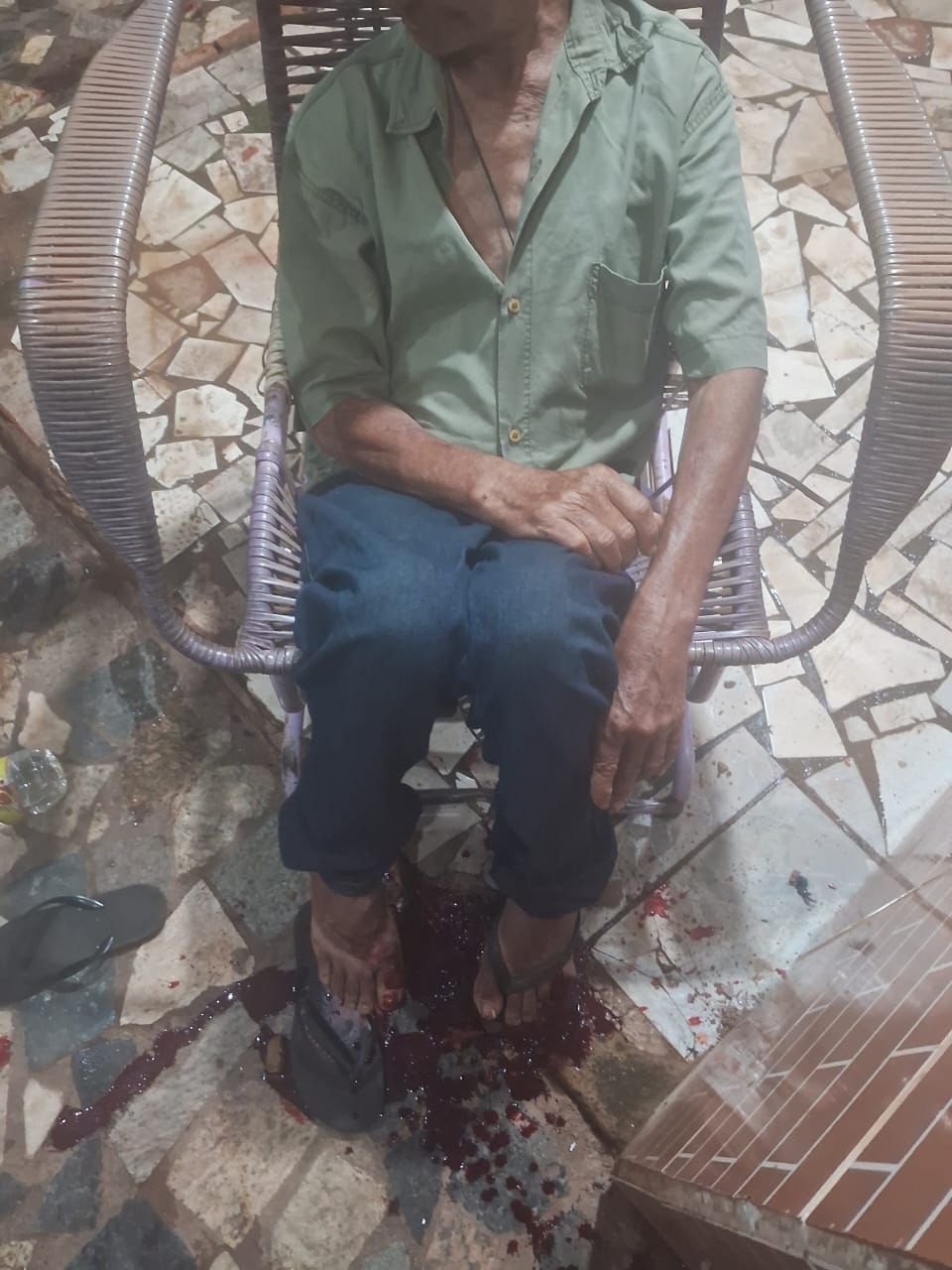 URGENTE: Homem vítima de bala perdida em bar morre após receber alta médica 