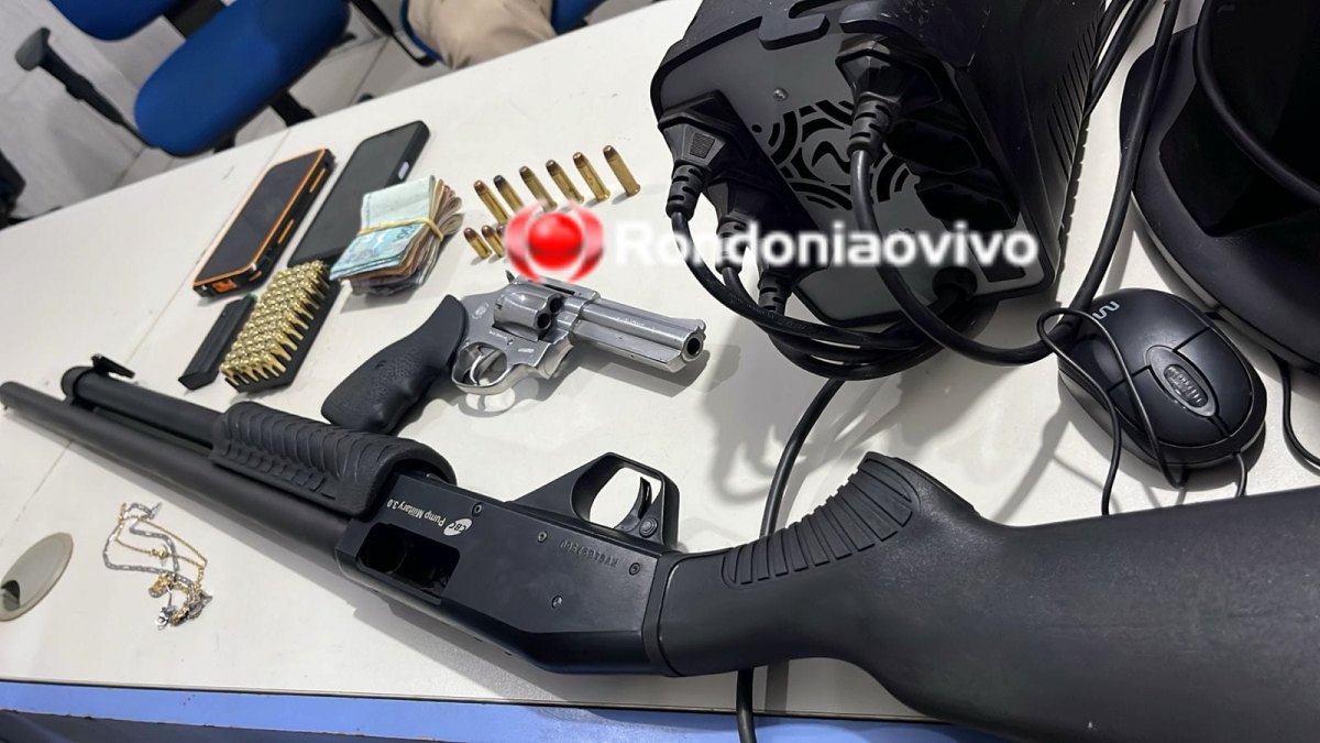 CERCO NA BR: Bandidos roubam várias armas em chácara de CAC e PRF age rápido 