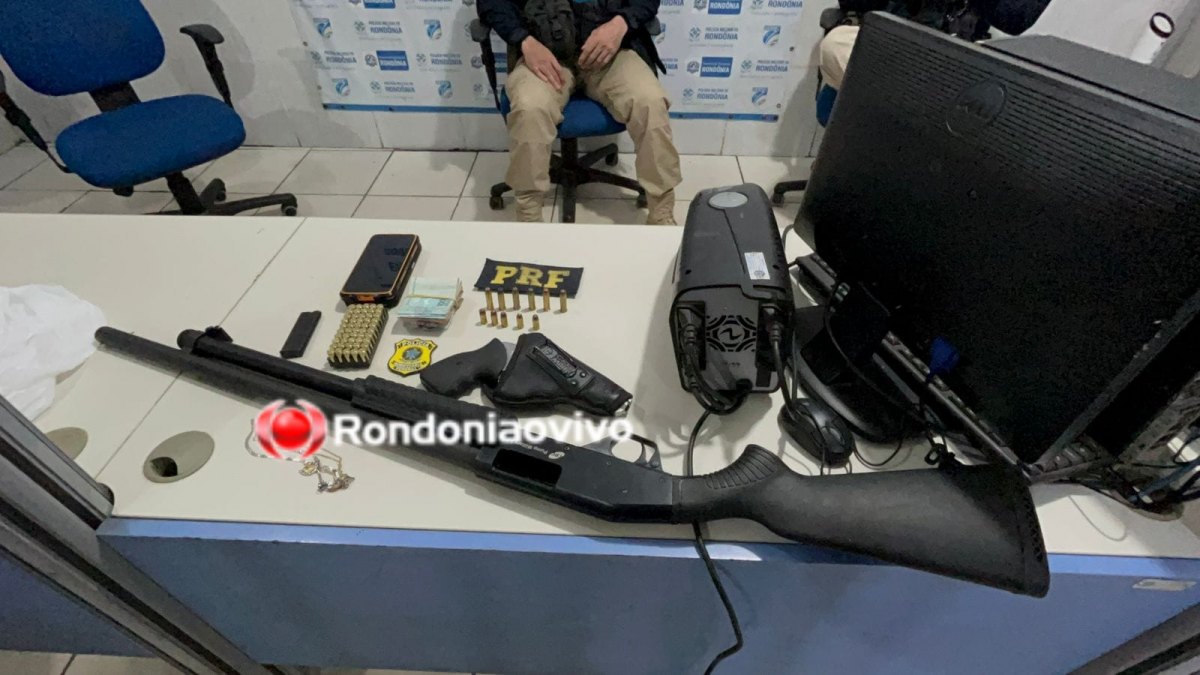 CERCO NA BR: Bandidos roubam várias armas em chácara de CAC e PRF age rápido 