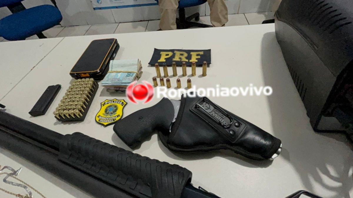 CERCO NA BR: Bandidos roubam várias armas em chácara de CAC e PRF age rápido 