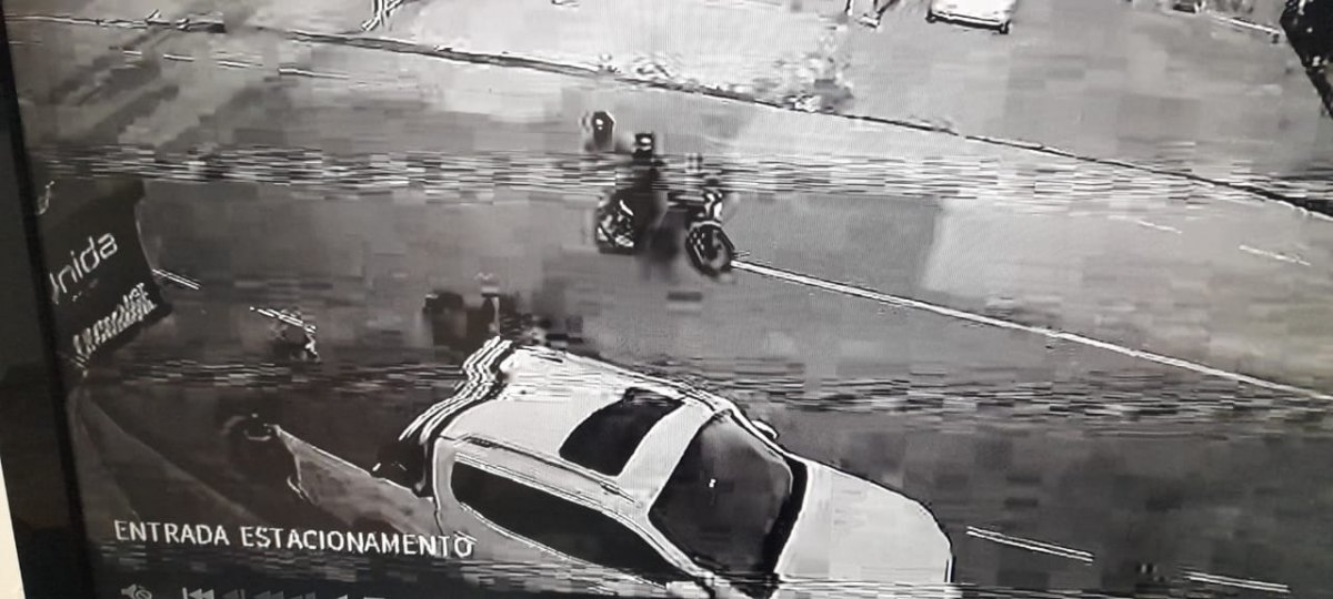VÍDEO: Motoboy sofre tentativa de homicídio a tiros na região Central de Porto Velho 