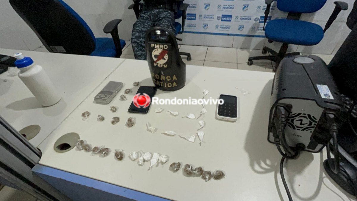 'BOCA DA JANELINHA': Força Tática do 9° Batalhão prende vulgo 'Cueca' por tráfico na zona Sul