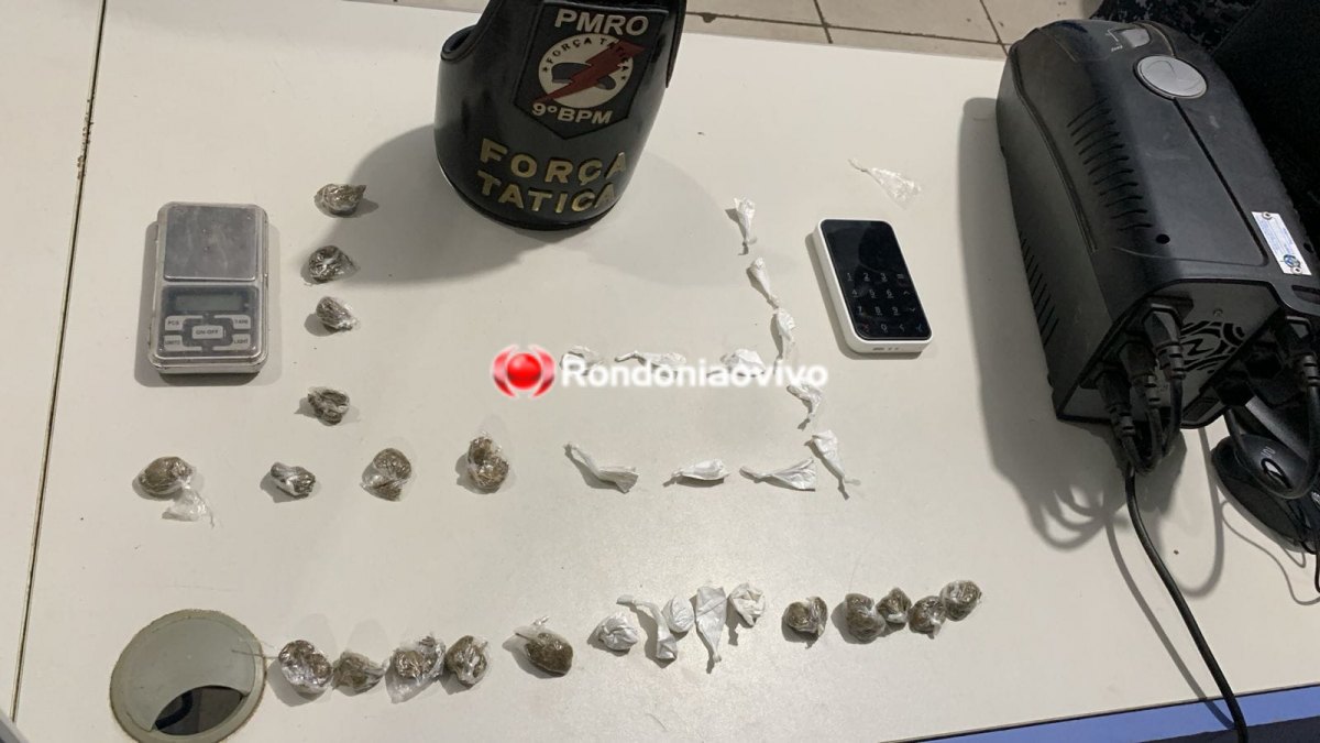 'BOCA DA JANELINHA': Força Tática do 9° Batalhão prende vulgo 'Cueca' por tráfico na zona Sul