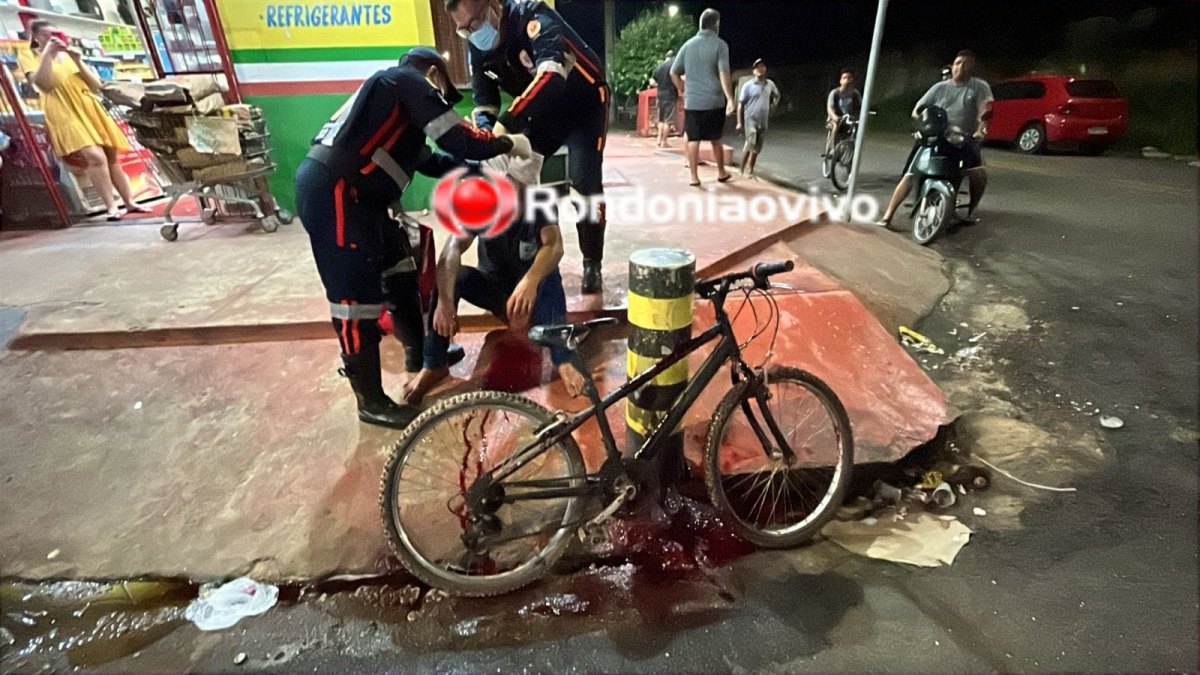 NA PIRÂMIDE : Homem é atacado brutalmente após encontrar autor de roubo 