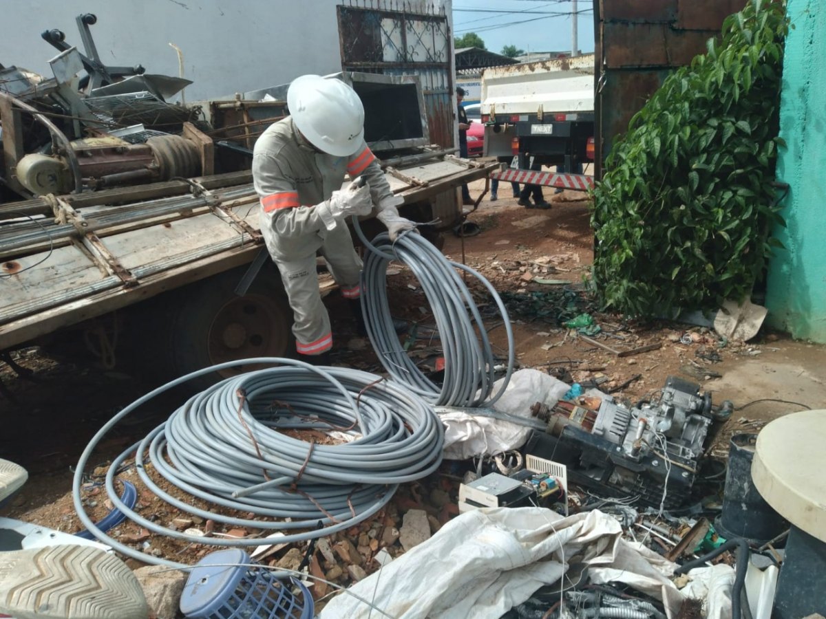 BLACKOUT II: Operação prende empresário que comprava fiação furtada da Energisa 