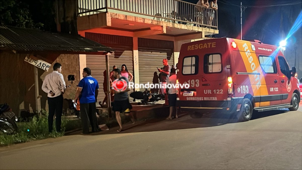 NO TRÊS MARIAS : Cachorro cruza na frente de moto e deixa casal gravemente ferido 