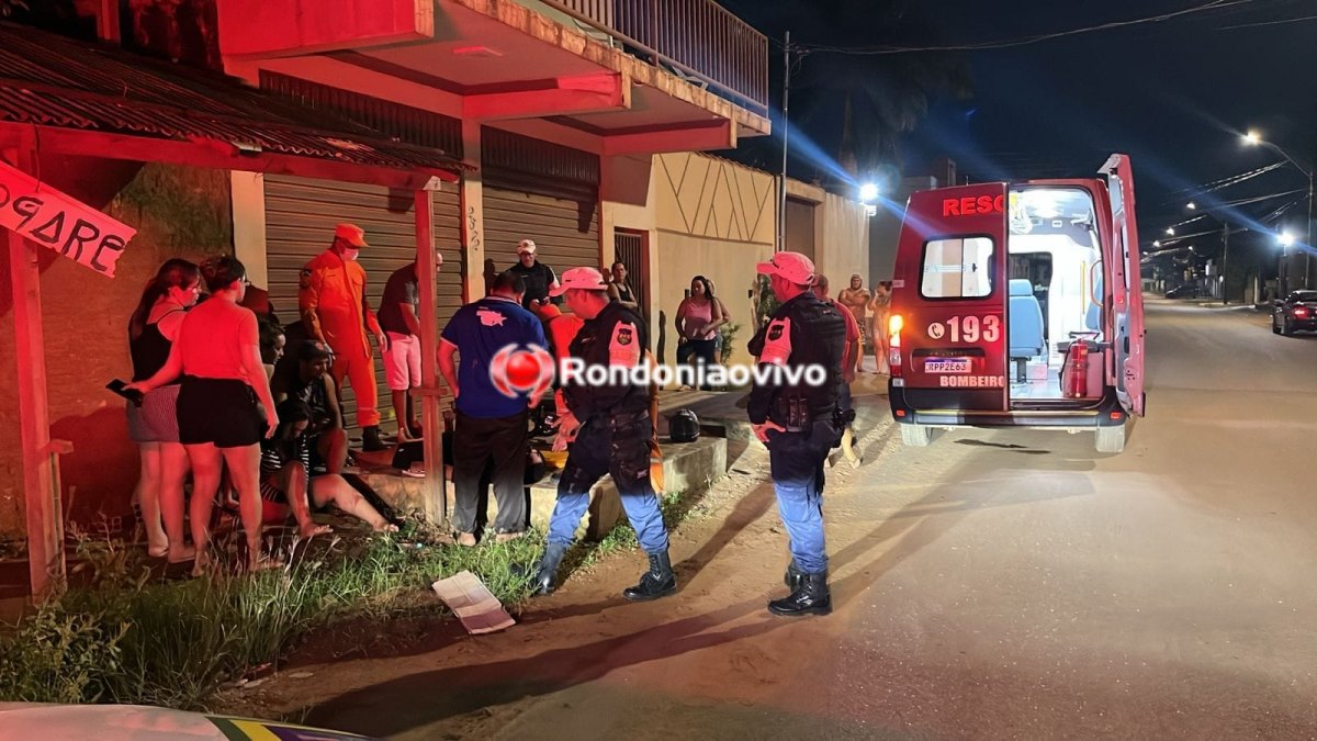 NO TRÊS MARIAS : Cachorro cruza na frente de moto e deixa casal gravemente ferido 