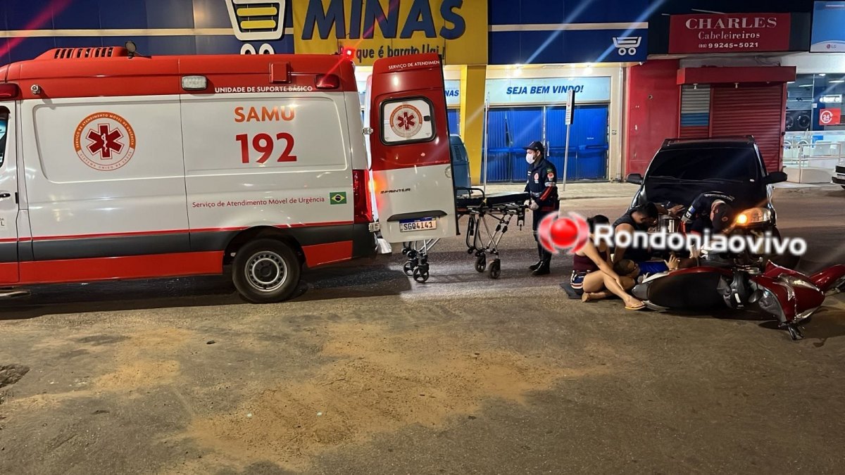 URGENTE: Policial penal é atingido por carro na contramão em Porto Velho 