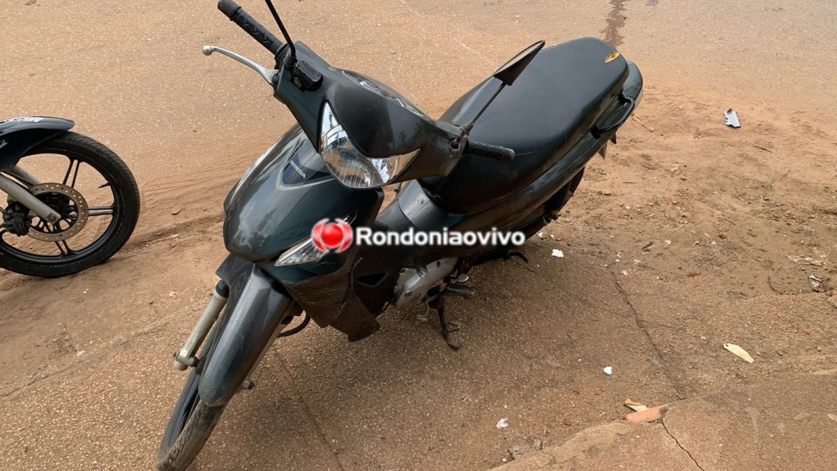 IMPRUDÊNCIA: Motociclista de 57 anos fica ferida após motorista de App avançar preferencial 