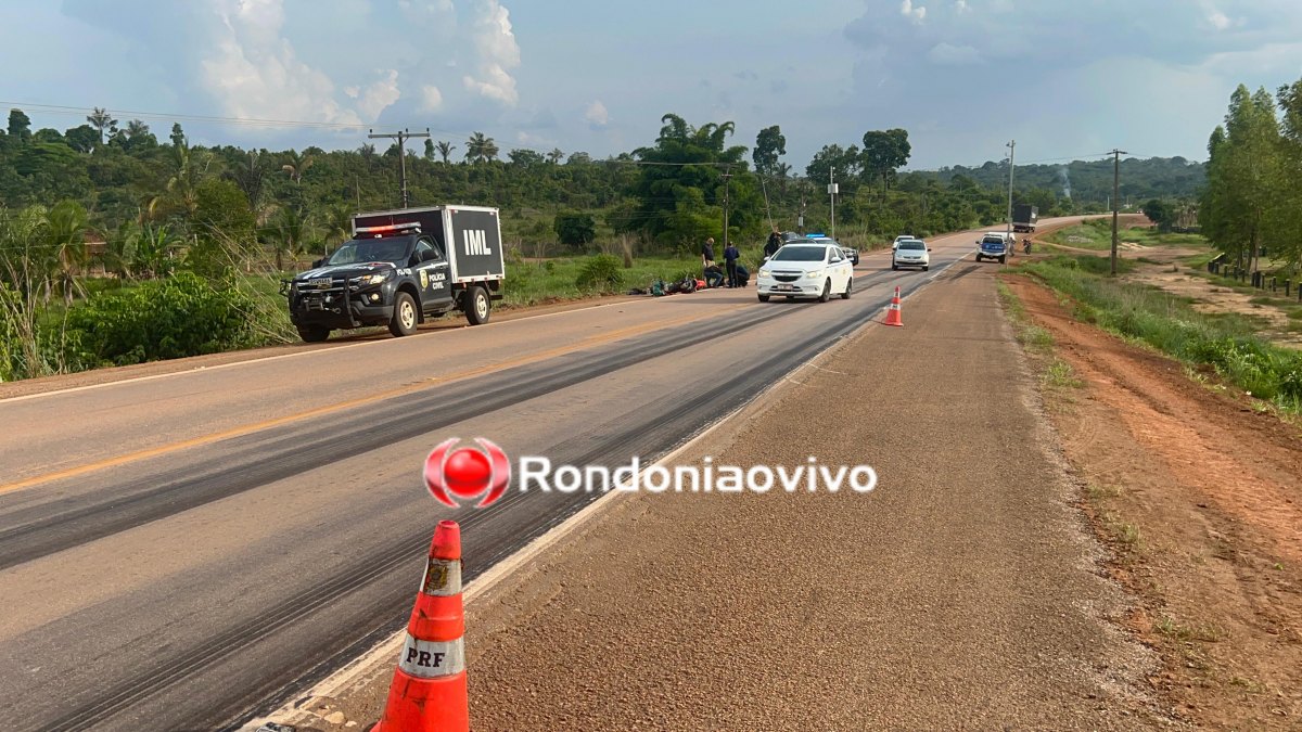 FATAL: Identificado motociclista que morreu em acidente na BR-364 em Porto Velho