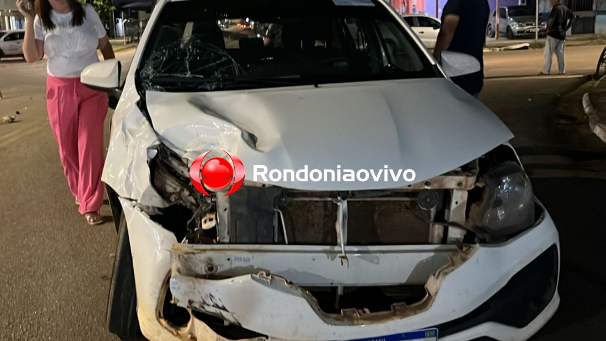 URGENTE: Mais um grave acidente com veículo oficial deixa motociclista ferido