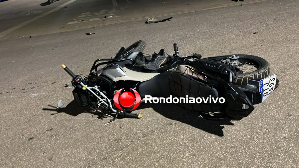URGENTE: Mais um grave acidente com veículo oficial deixa motociclista ferido