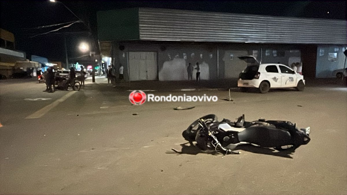 URGENTE: Mais um grave acidente com veículo oficial deixa motociclista ferido