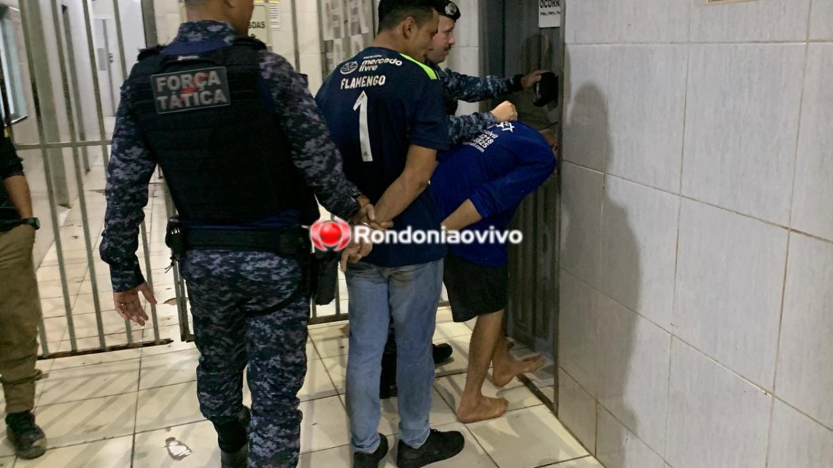 NO CAI N'ÁGUA: Força Tática do 9° BPM prende 'Capetinha e KL do PCC' com duas armas 