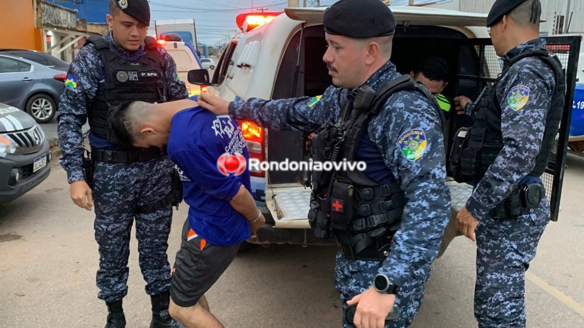 NO CAI N'ÁGUA: Força Tática do 9° BPM prende 'Capetinha e KL do PCC' com duas armas 