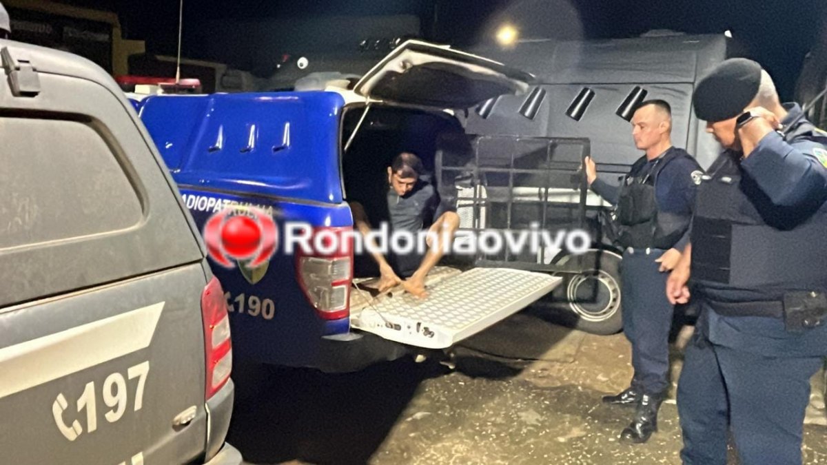 URGENTE: PM age rápido e prende acusado de matar mulher 