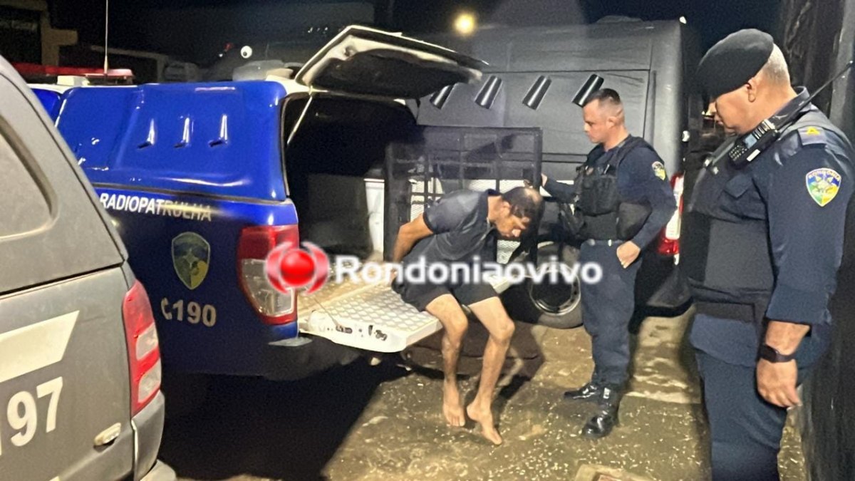 URGENTE: PM age rápido e prende acusado de matar mulher 