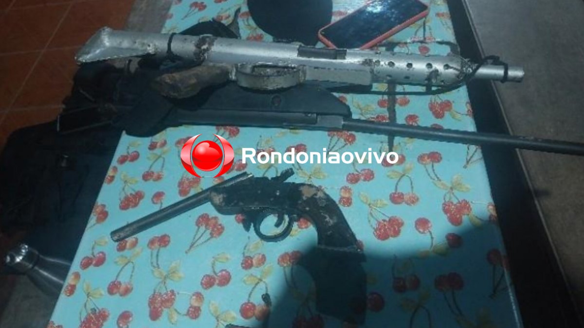 SE DERAM MAL: Foragido e comparsa morrem após trocarem tiros com a Força Tática do 9° Batalhão