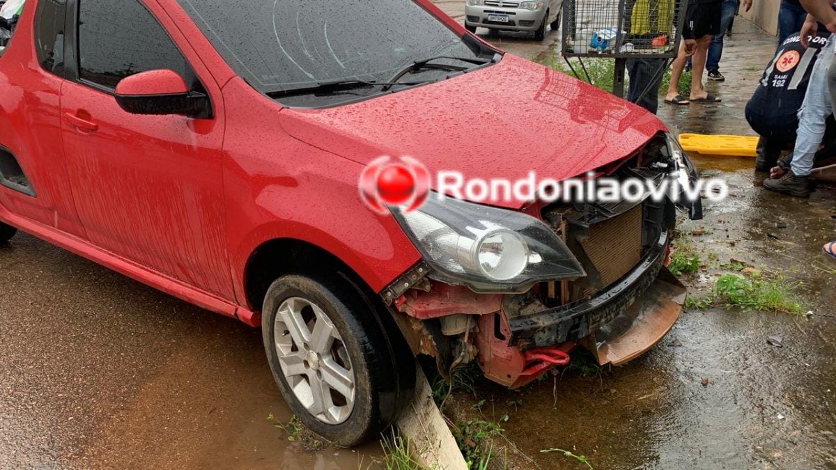 AVANÇOU: Mulher sofre fratura exposta após grave batida contra carro no Igarapé 