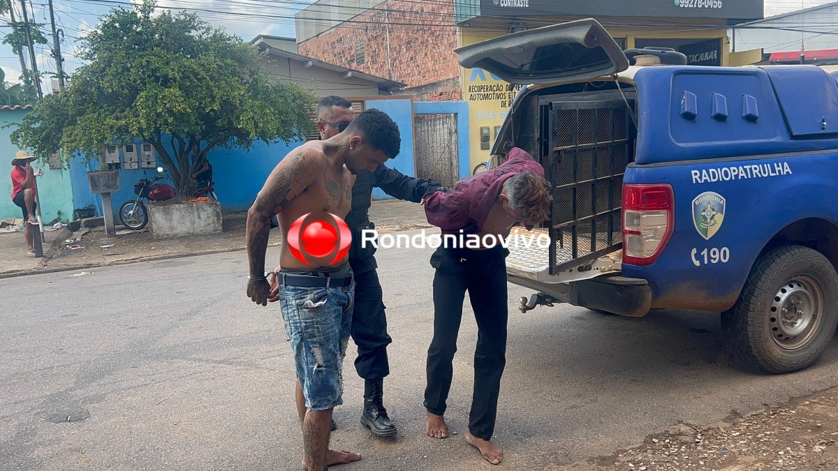 'CABULOSO DO CV': Equipe do sargento Machado prende casal, foragido e fecha boca de fumo