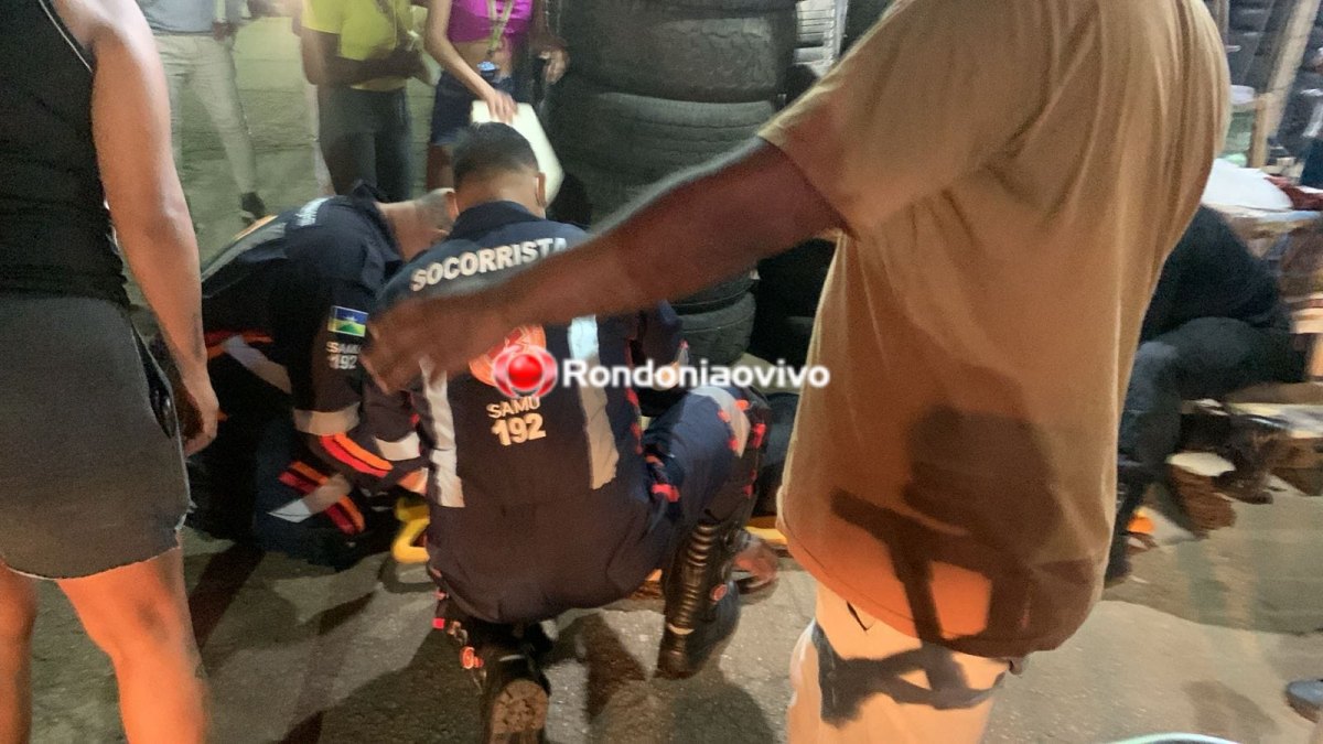 NA JATUARANA: Motociclista sofre grave acidente em batida contra Hilux 