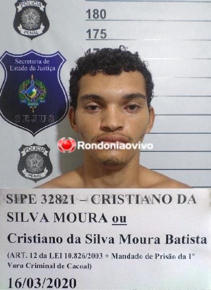 URGENTE: Cinco apenados perigosos fogem de presídio em Porto Velho 