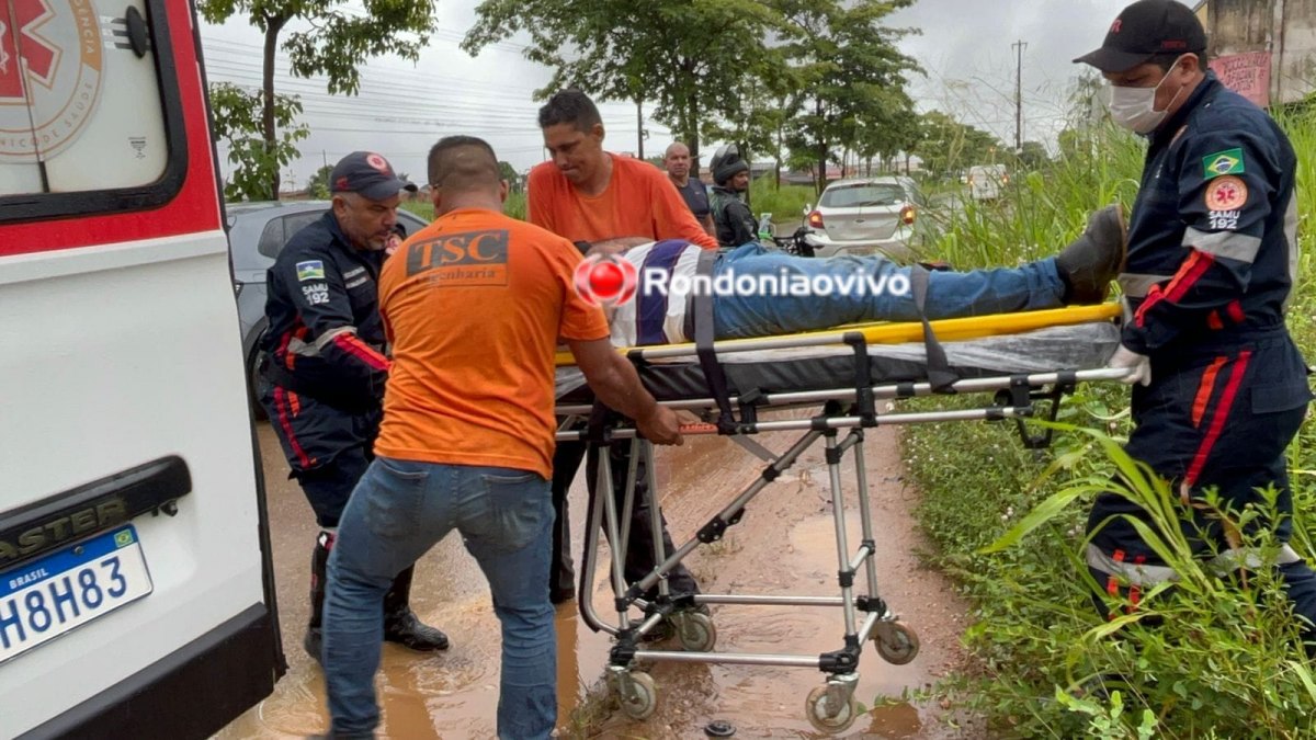 VÍDEO: Motorista fica com traumatismo craniano após acidente entre carro e carreta