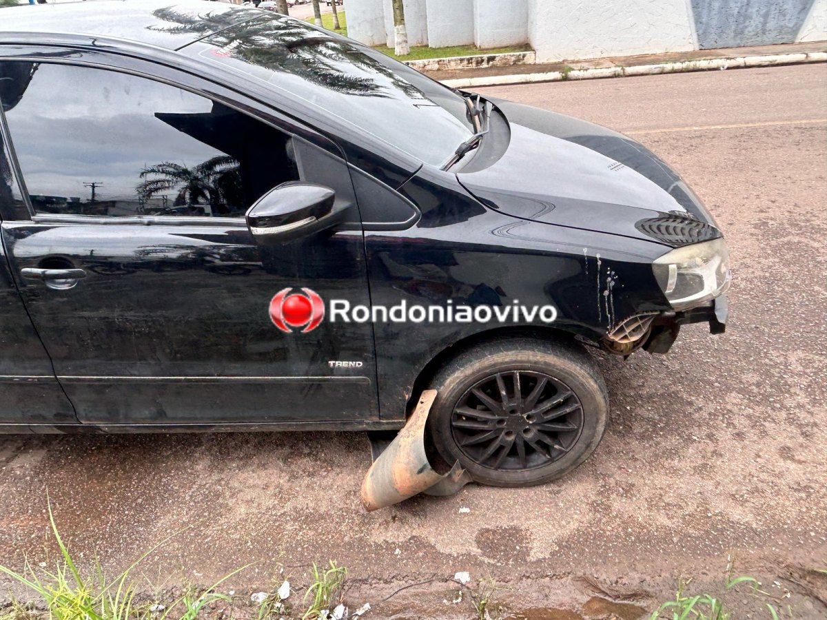 INABILITADO: Motociclista sofre fratura exposta em acidente na região Central 