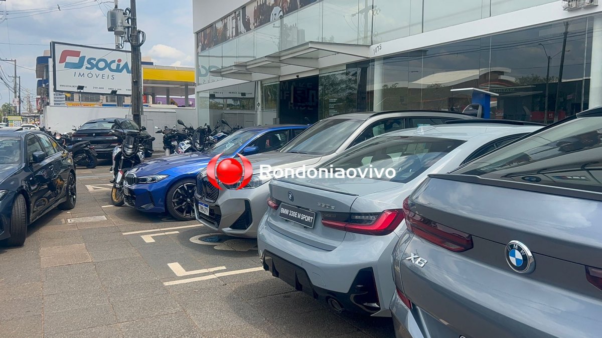 VÍDEO: Princípio de incêndio na concessionária BMW em Porto Velho