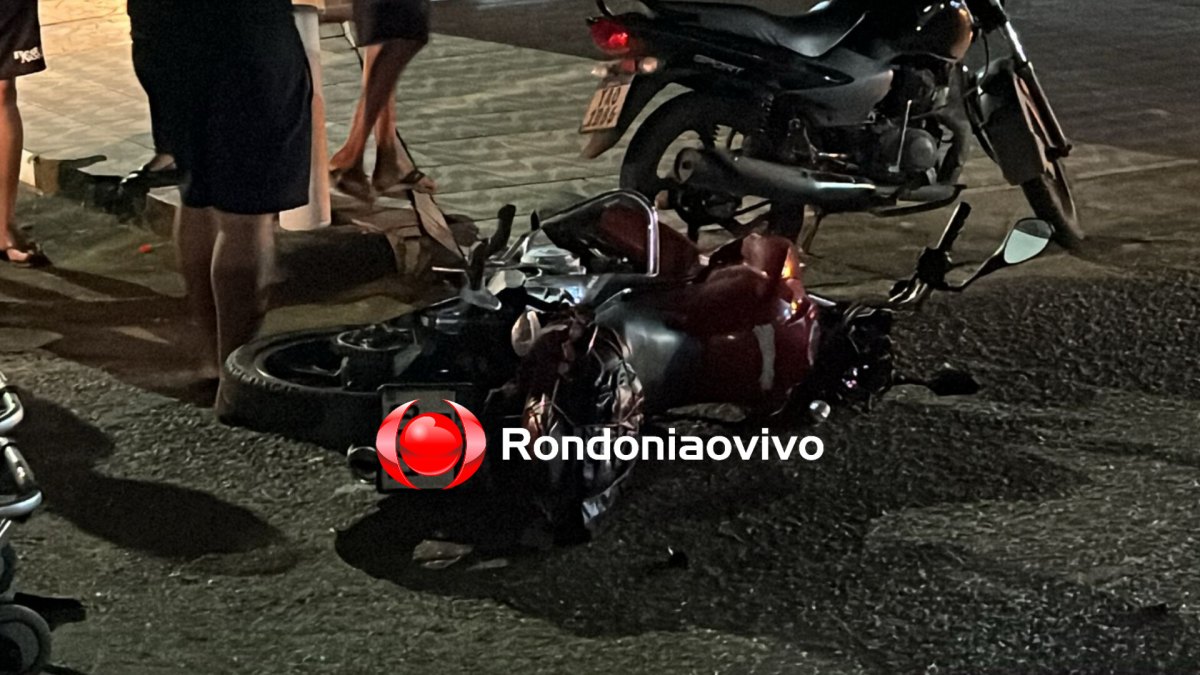 IMPRUDÊNCIA: Casal de motoboys sofre grave acidente em colisão com Jeep 