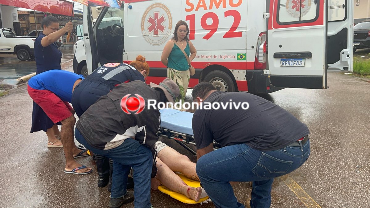 VÍDEO: Agente funerário sofre grave acidente na região Central