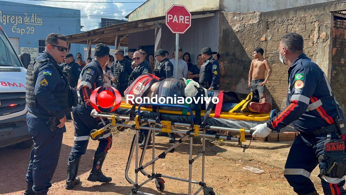 PASSIONAL: Homem que atacou ex-mulher e criança estava foragido da Justiça 