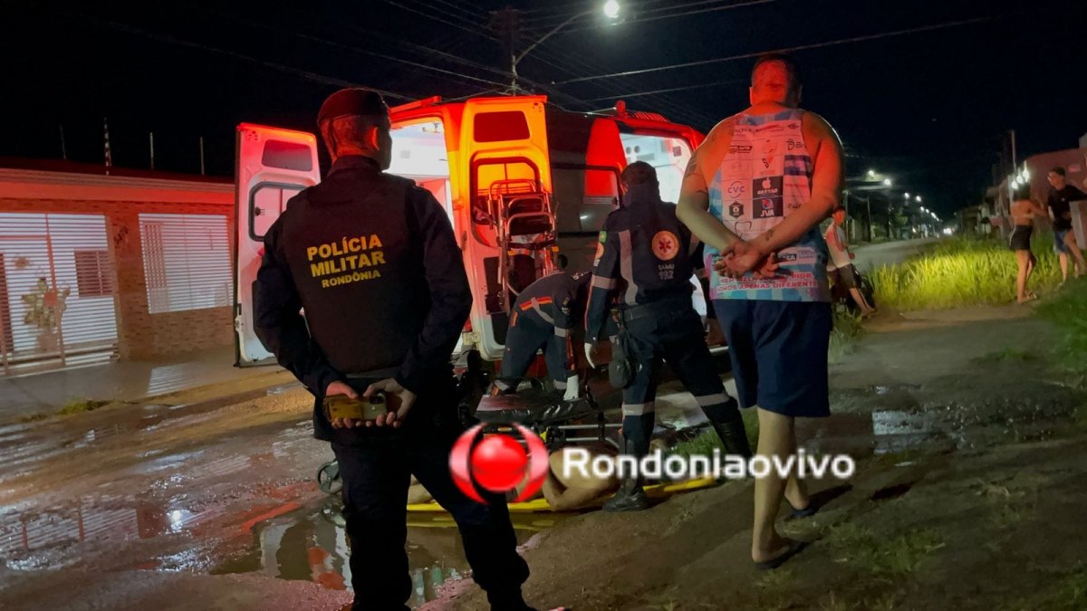 URGENTE: Homem agredido sai correndo nu pela rua na zona Sul 