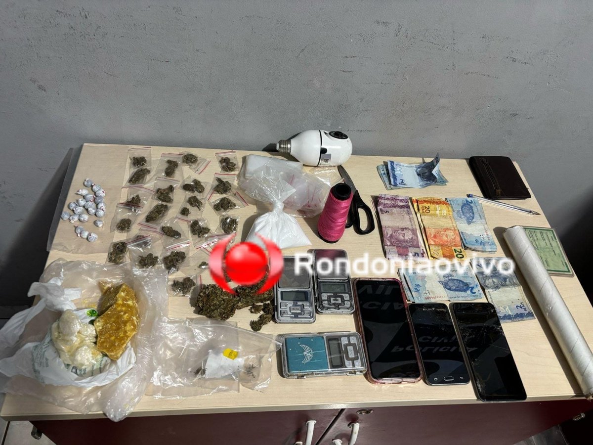 BOCA DE FUMO: Delegacia de Furtos e Roubos e PM prendem mulher por tráfico no Cai N'água 