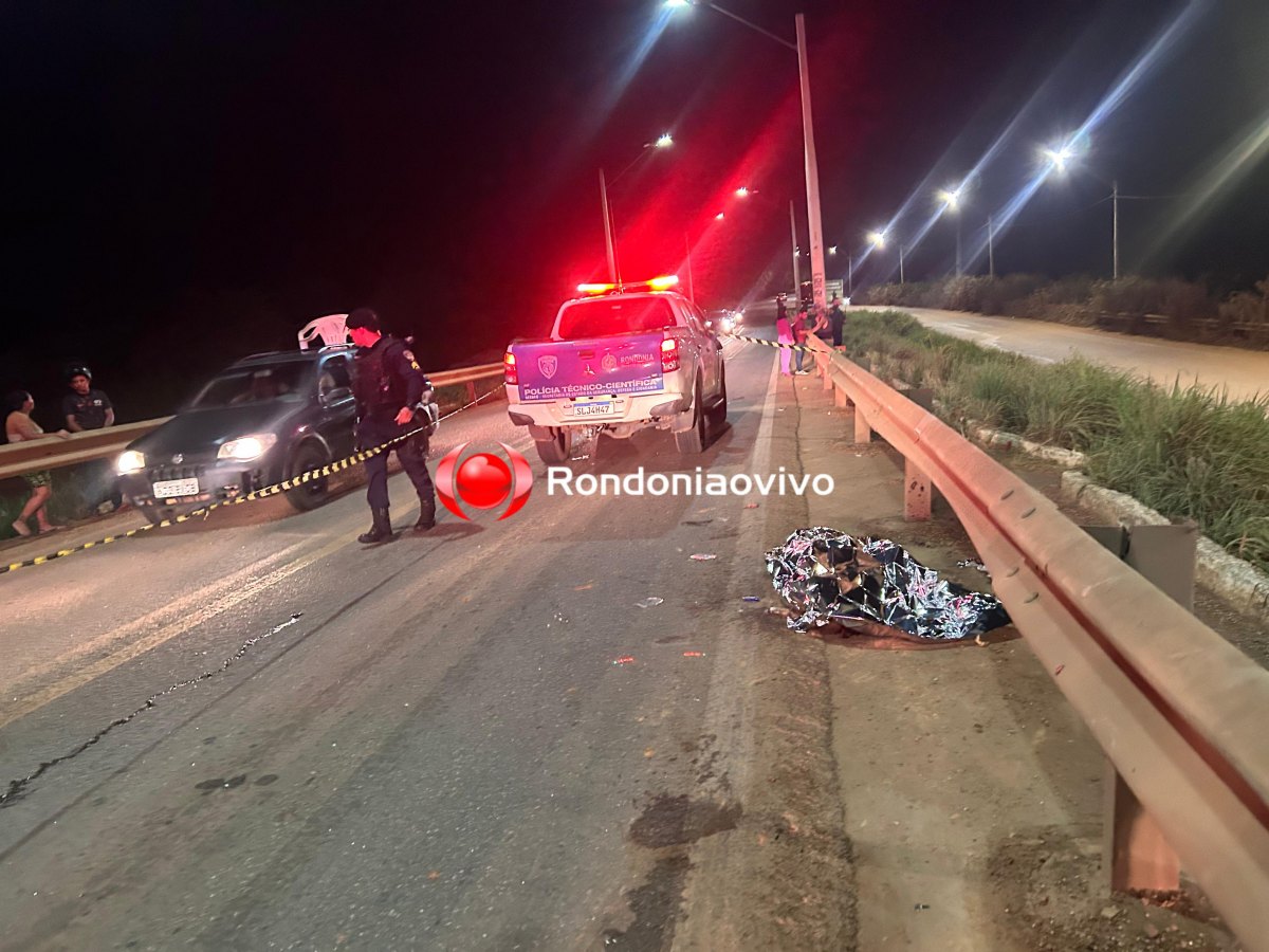 TRÁGICO: Homem morre atropelado por ônibus escolar na ponte do rio Madeira