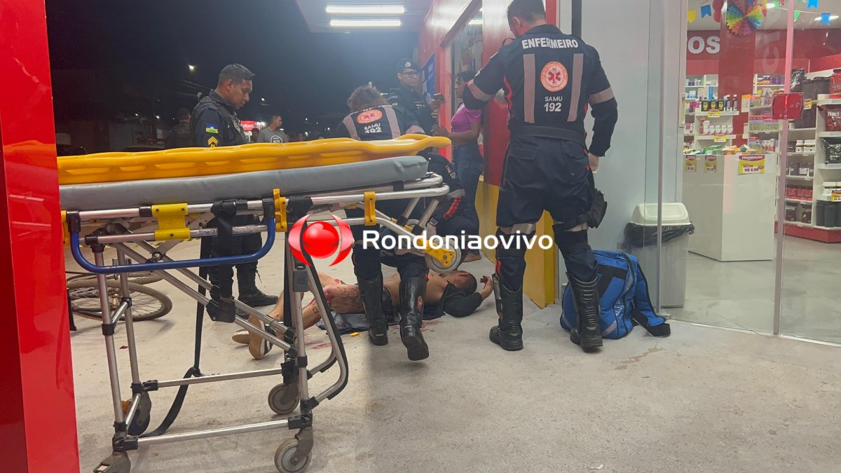 TIROS: Homem é alvo de tentativa de homicídio enquanto passeava de bicicleta - VÍDEO 